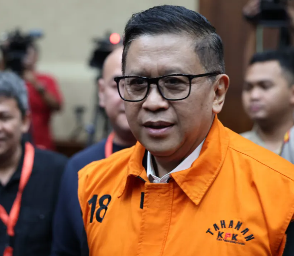 PDIP Hasto Kristiyanto Dituntut 7 Tahun Penjara