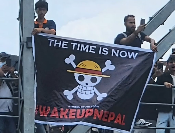 Bendera One Piece juga Ikutan Muncul di Demo Nepal