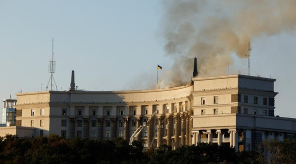 Rusia Lancarkan Serangan Besar ke Ibu Kota Ukraina