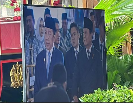 Momen Prabowo & Jokowi Jadi Saksi Nikah Sekpri Prabowo