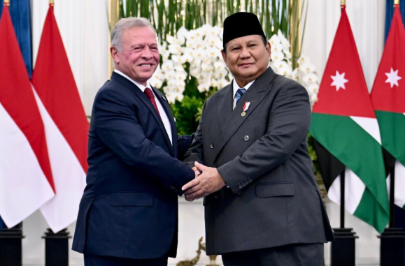 Prabowo Bertemu Raja Abdullah II Perkuat Diplomasi Amman